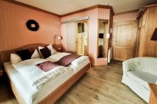 Blick in ein Gästezimmer