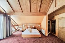 Blick in ein Gästezimmer