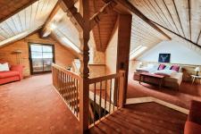 Blick in ein Gästezimmer