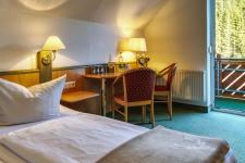 Blick in ein Gästezimmer