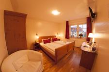 Blick in ein Gästezimmer