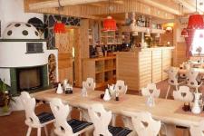 Blick in die Gaststube