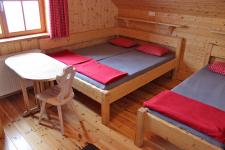 Blick in ein Gästezimmer