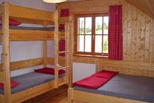 Blick in ein Gästezimmer