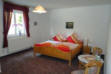 Blick in ein Gästezimmer