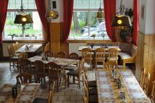 Blick in die Gaststätte