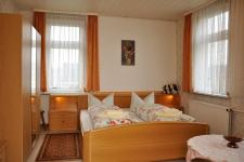 Blick in ein Gästezimmer