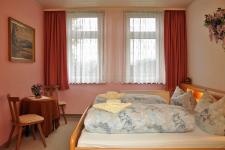 Blick in ein Gästezimmer