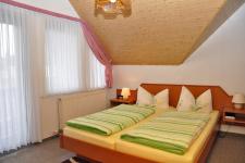 Blick in ein Gästezimmer