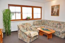 Blick in ein Gästezimmer