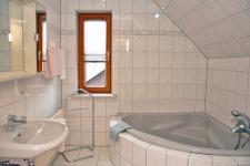 Blick in ein Badezimmer