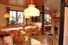 Blick in die Gaststätte