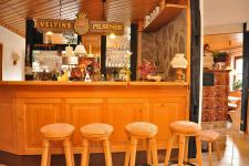 Blick in die Gaststätte