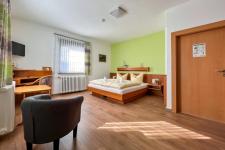 Blick in ein Gästezimmer