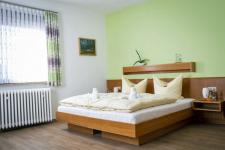 Blick in ein Gästezimmer