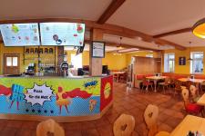 Blick in die Pizzeria &quot;Pizzaheros&quot;