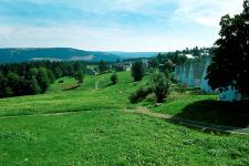 Ausblick in die umliegende Natur