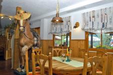 Blick in das Steakhaus