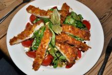 Salat mit Hähnchenbrust