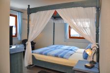 Blick in ein Gästezimmer