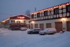 Pension im Winter