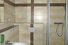 Blick in ein Gästebad