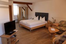 Blick in ein Pensionszimmer