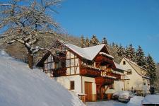 Pension Rennsteigblick im Winter
