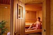hauseigene Sauna