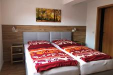 Blick in ein Gästezimmer