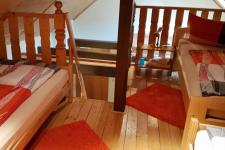 Blick in ein Gästezimmer