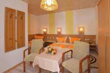 Blick in ein Gästezimmer