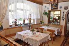 Blick in den Frühstücksraum