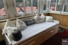 Blick in ein Gästezimmer