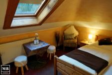 Blick in ein Gästezimmer