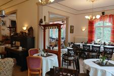 Blick in das Cafe / Restaurant