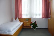 Blick in ein Gästezimmer