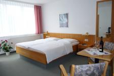 Blick in ein Gästezimmer