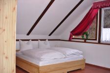 Blick in ein Gästezimmer