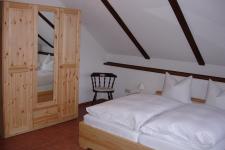 Blick in ein Gästezimmer