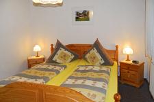 Blick in ein Gästezimmer