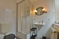 Blick in ein Badezimmer