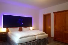 Blick in ein Gästezimmer