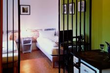 Blick in ein Gästezimmer