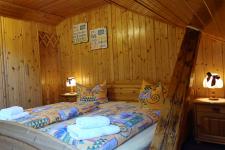 Blick in ein Gästezimmer