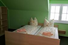 Blick in ein Gästezimmer