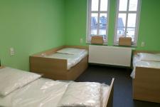 Blick in ein Gästezimmer