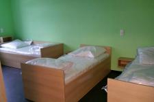 Blick in ein Gästezimmer