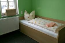 Blick in ein Gästezimmer