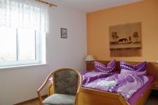 Blick in ein Gästezimmer